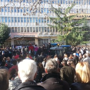 Μαζικό & αγωνιστικό συλλαλητήριο των αγροτών της  Πέλλας στην&nbsp;Έδεσσα