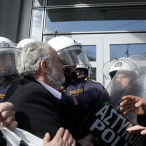 Ένταση στη συγκέντρωση των&nbsp;κτηνοτρόφων